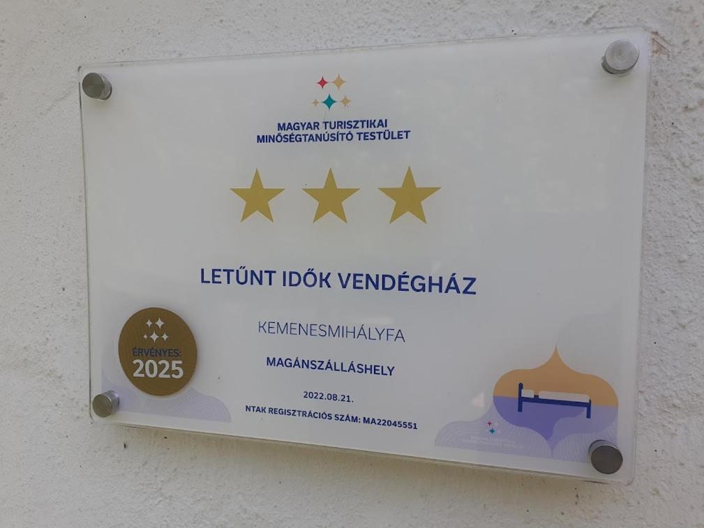 Willa Letunt Idok Vendeghaz Kemenesmihalyfa Zewnętrze zdjęcie